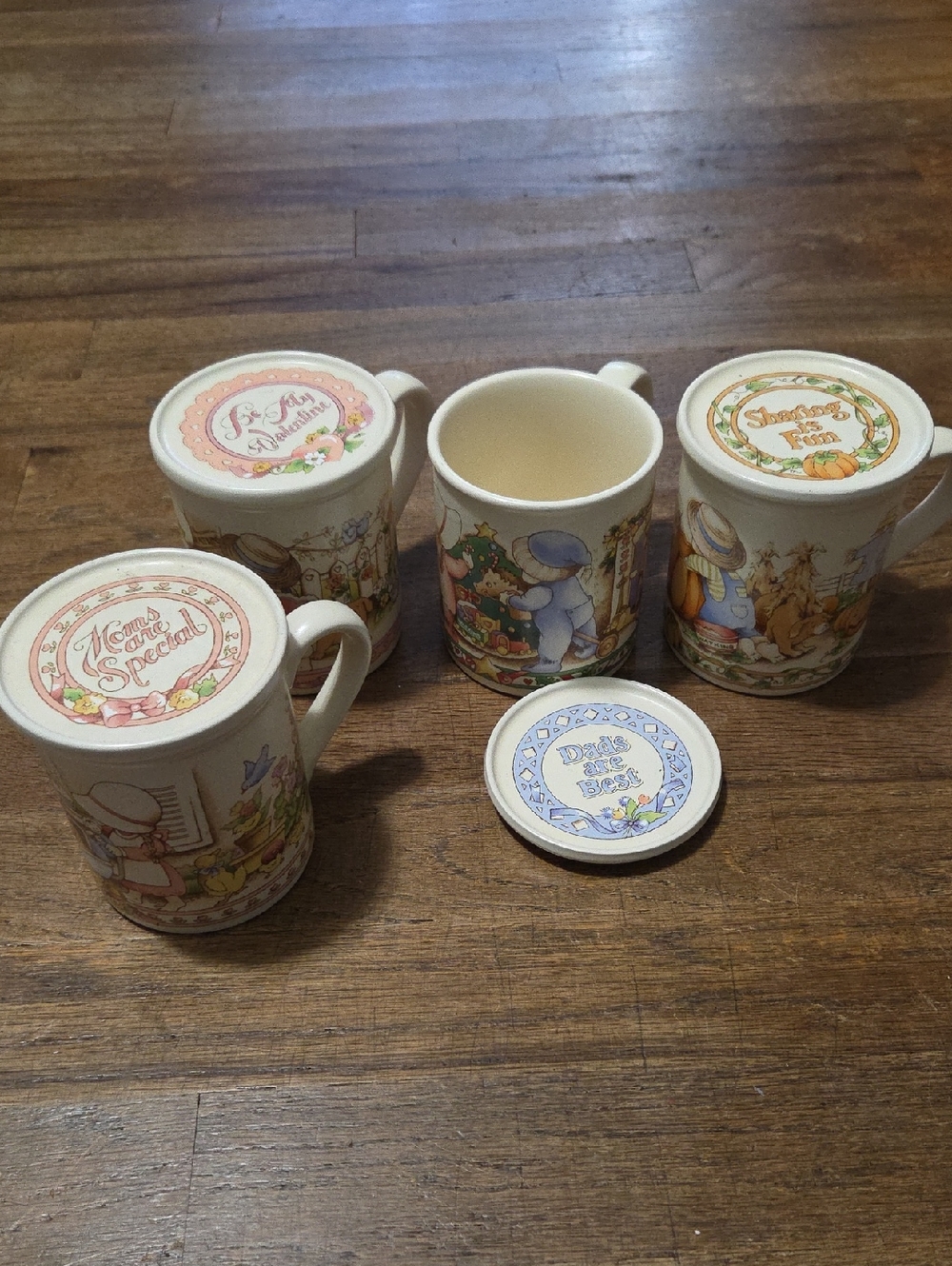 Vintage Country Collector's Mug & Coaster Set